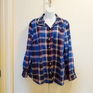 Old Navy Plaid Button Down